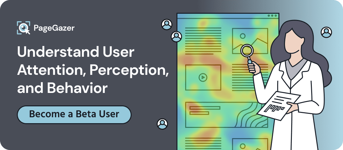 Understand attention, perception, and cognition by using PageGazer to study online behavior