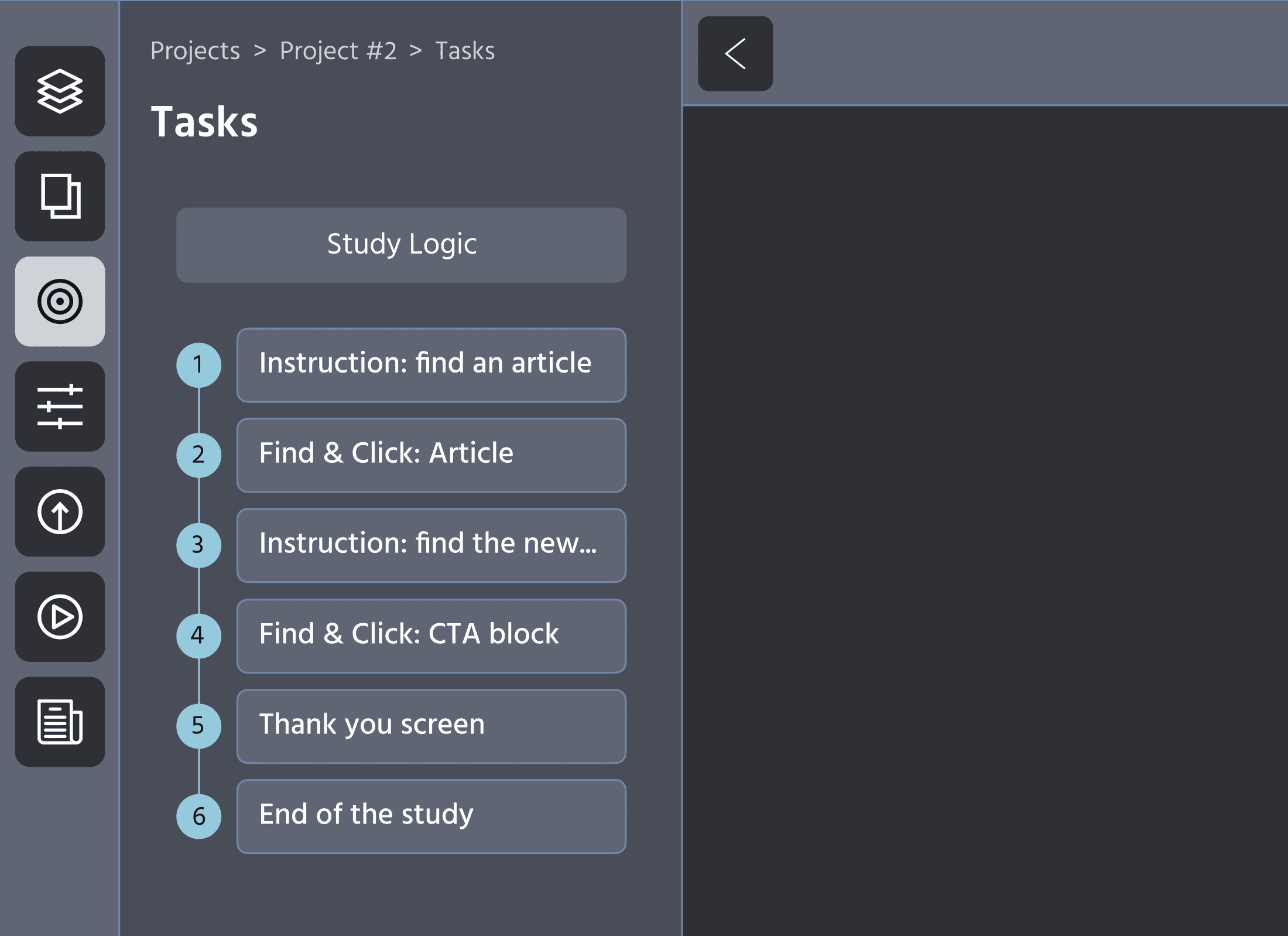 Task structure utilizing PageGazer as your UX experience tool for assessing the effectiveness of a news website.